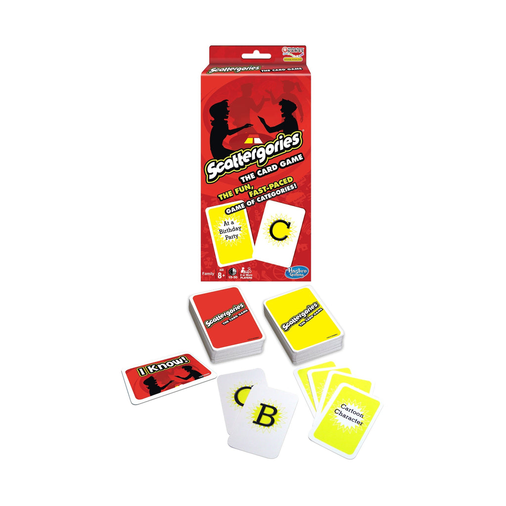 Scattergories Portable Slap-Jack Inspired Card Game