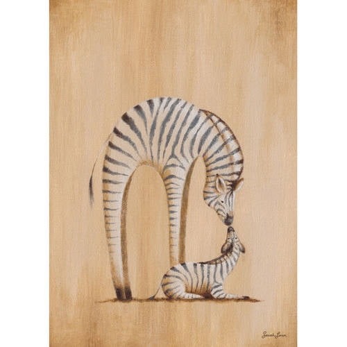Oopsy Daisys Safari Kisses Canvas Art - Sarah Lowe Collection