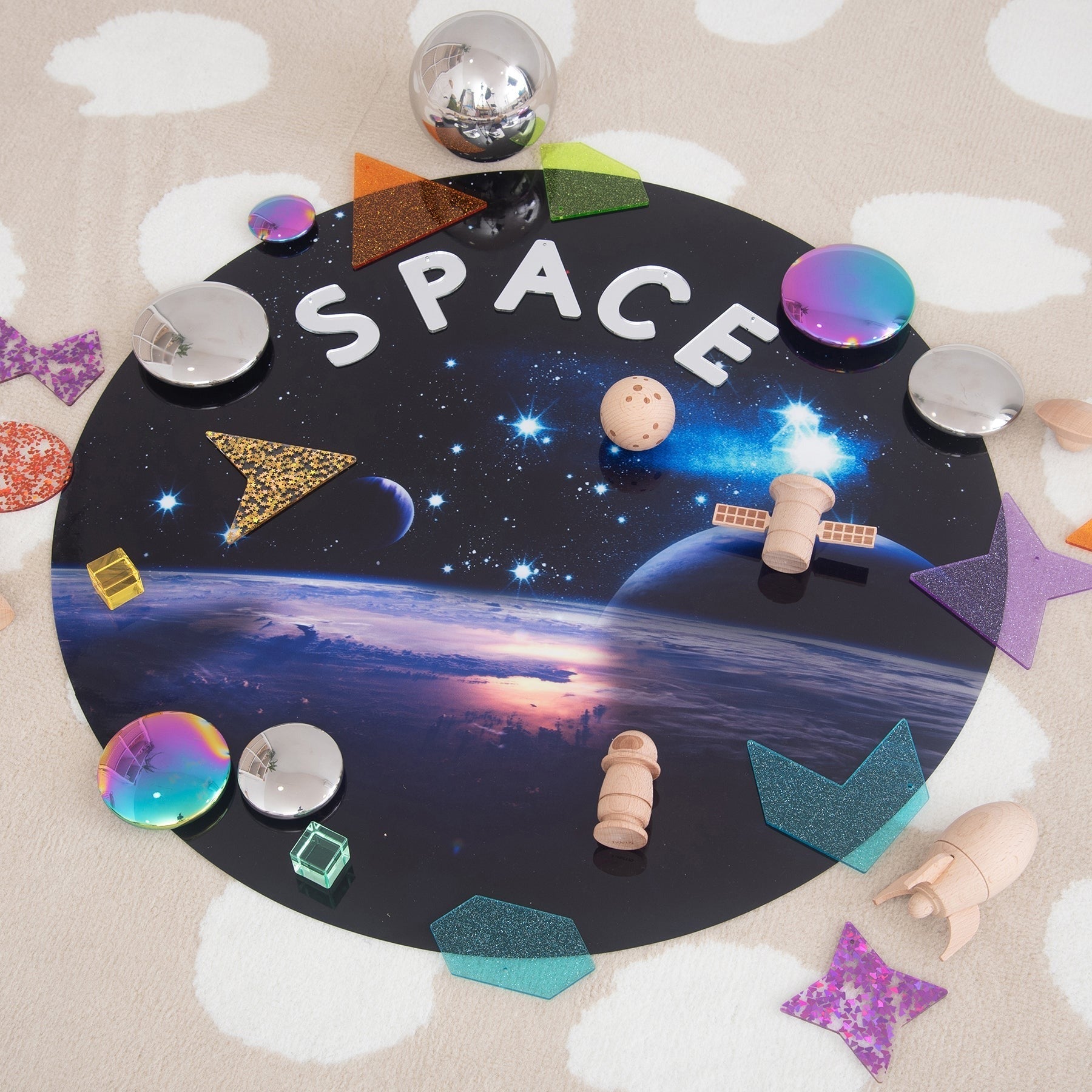 TickiT Space Discovery Play Mat - Galactic Adventure
