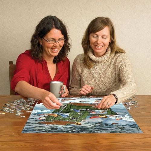 Cobble Hill For The Birds Museum-Quality Jigsaw Puzzle - 1000 pc