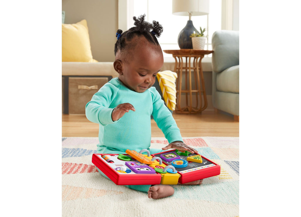 Fisher-Price Laugh And Learn 123 Schoolbook Smart Stages Interactive Learning Book
