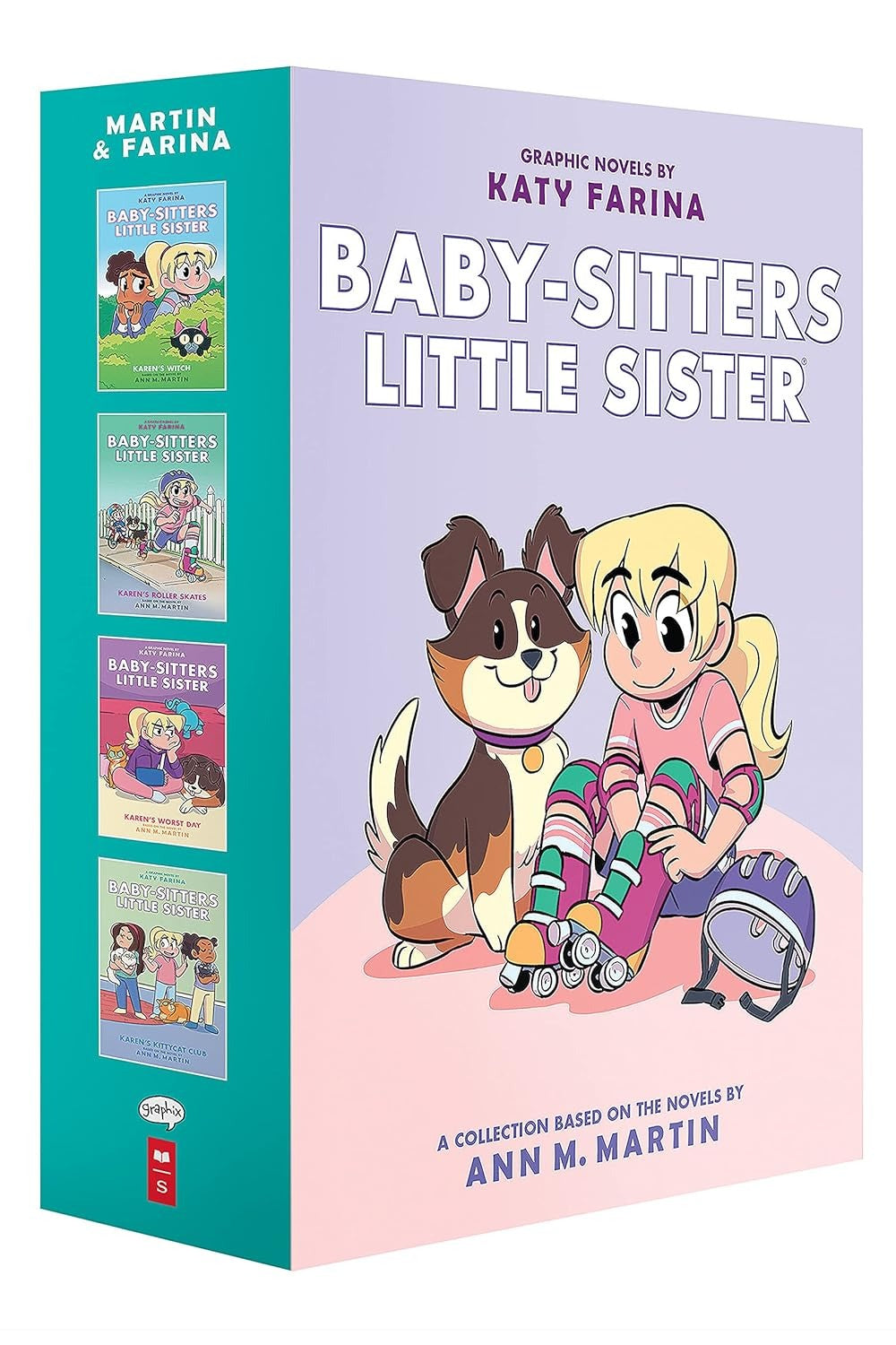 Baby-Sitters Little Sister Graphic Novels 1-4 Box Set