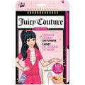 Juicy Couture Glam Fashion Design Sketchbook Kit - Creative Set for Kids