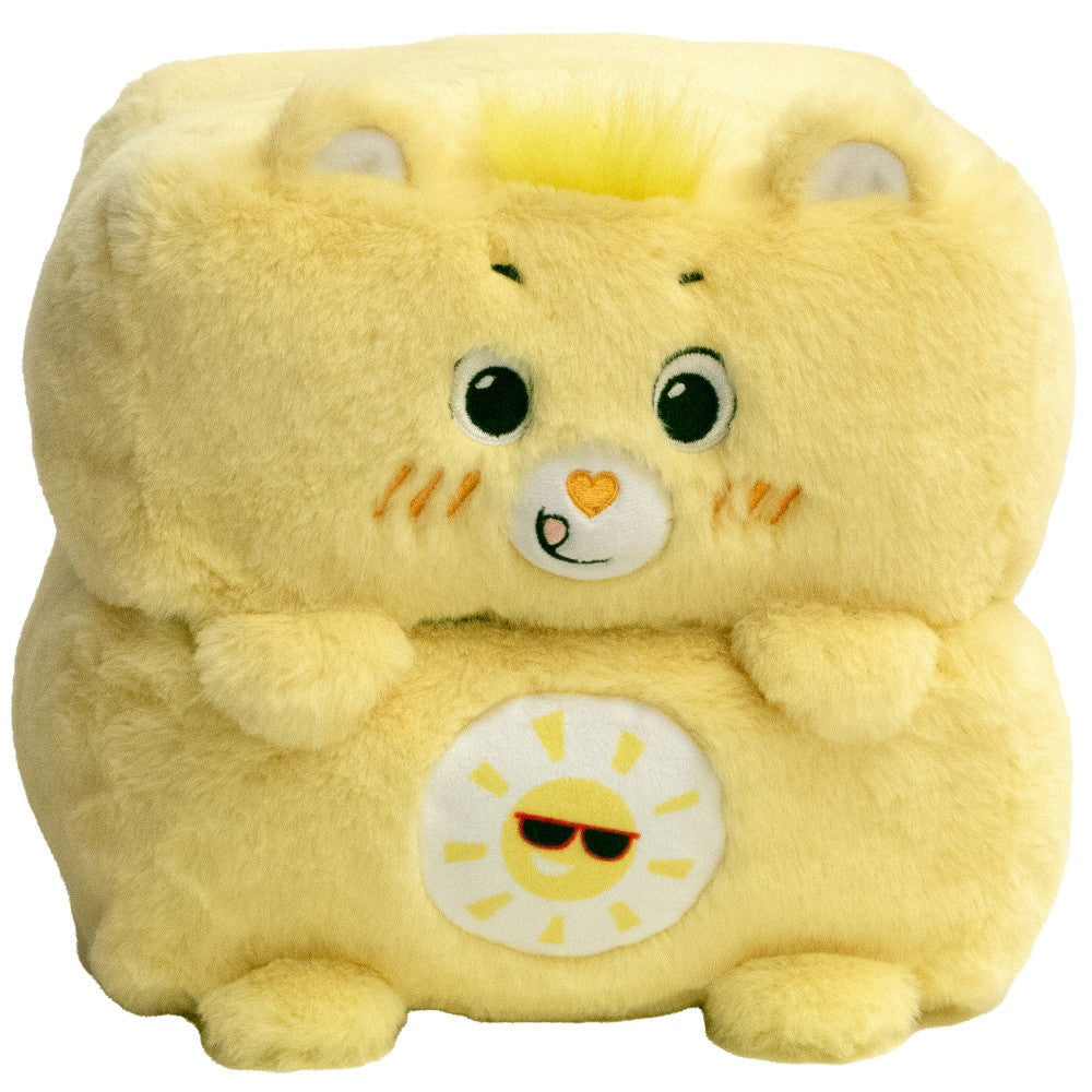 Care Bears Happy Nappers Funshine Bear 10-inch Pop N' Play Cube