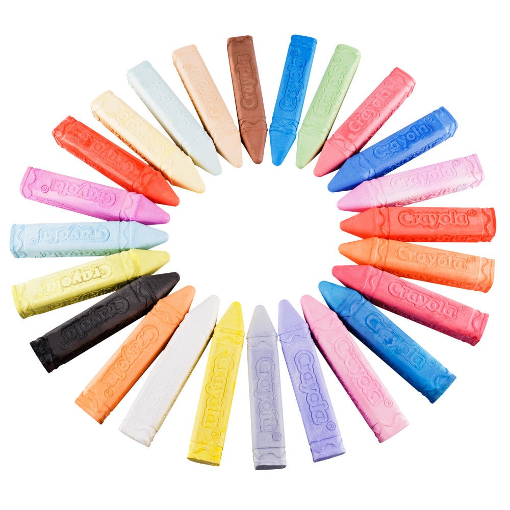 Crayola Outdoor Washable Sidewalk Chalk - 96 Vibrant Colors