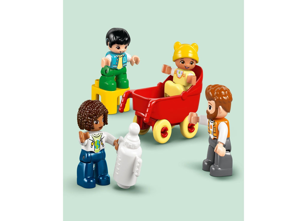 LEGO DUPLO Town Modern Family House 3-in-1 Building Kit, 166 Pieces