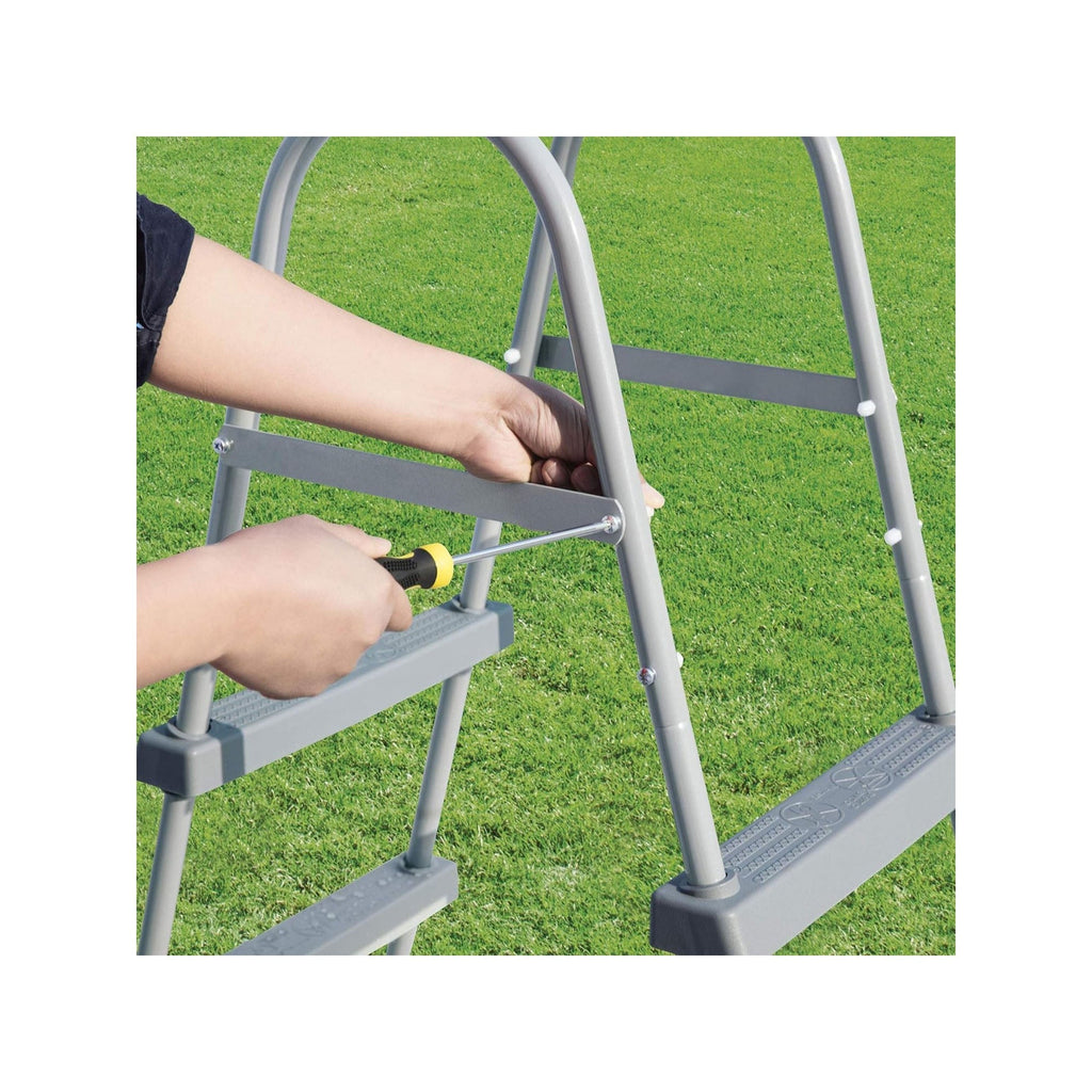 XBestway 42-Inch Heavy-Duty Pool Ladder for Above Ground Pools