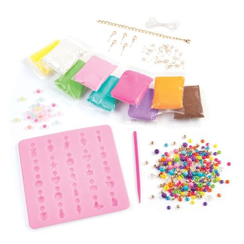 Clay Charm Factory Complete DIY Jewelry Making Kit