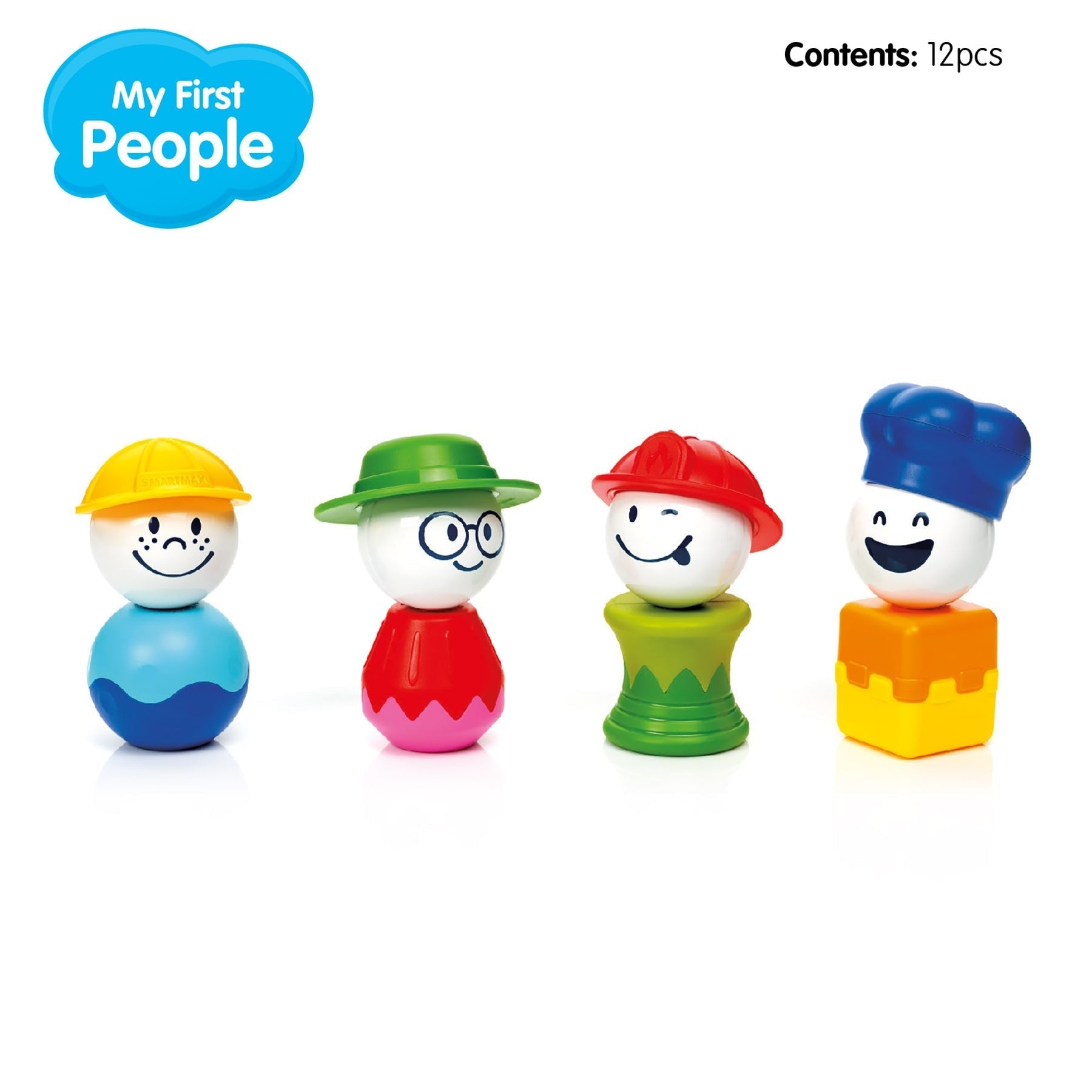 SmartMax My First People - Magnetic Creative Playset